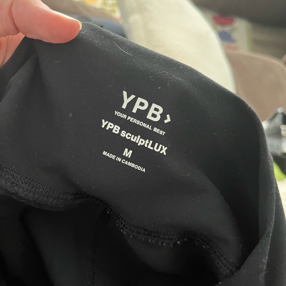 YPB sculptLUX Black Joggers